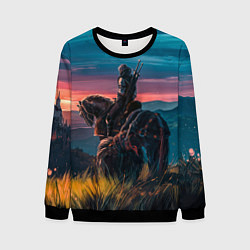Свитшот мужской The Witcher, цвет: 3D-черный
