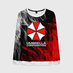 Свитшот мужской UMBRELLA CORP, цвет: 3D-белый