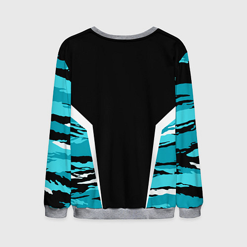 Мужской свитшот ВВС России Камуфляж / 3D-Меланж – фото 2