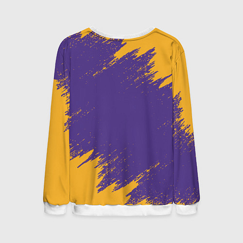 Мужской свитшот LA LAKERS / 3D-Белый – фото 2