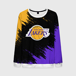 Свитшот мужской LA LAKERS, цвет: 3D-белый