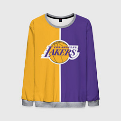Свитшот мужской LA LAKERS, цвет: 3D-меланж
