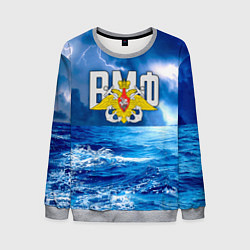 Свитшот мужской ВМФ, цвет: 3D-меланж