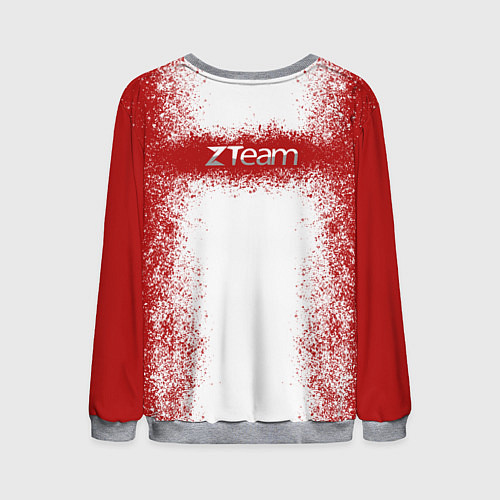 Мужской свитшот ZTeam / 3D-Меланж – фото 2