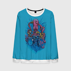 Мужской свитшот Осьминог барабанщик