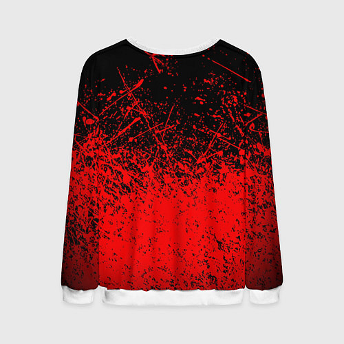 Мужской свитшот АНАРХИЯ / 3D-Белый – фото 2