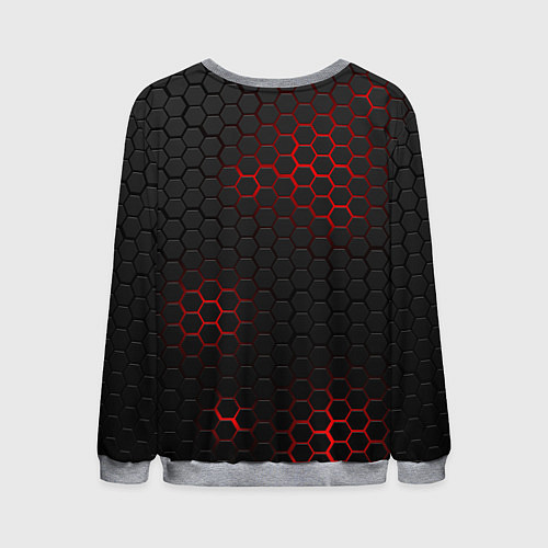 Мужской свитшот МАНЧЕСТЕР ЮНАЙТЕД / 3D-Меланж – фото 2