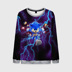 Свитшот мужской SONIC, цвет: 3D-меланж