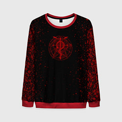 Свитшот мужской Стальной алхимик, цвет: 3D-красный