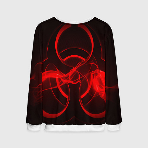 Мужской свитшот Umbrella Corp / 3D-Белый – фото 2