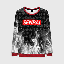 Свитшот мужской SENPAI, цвет: 3D-красный