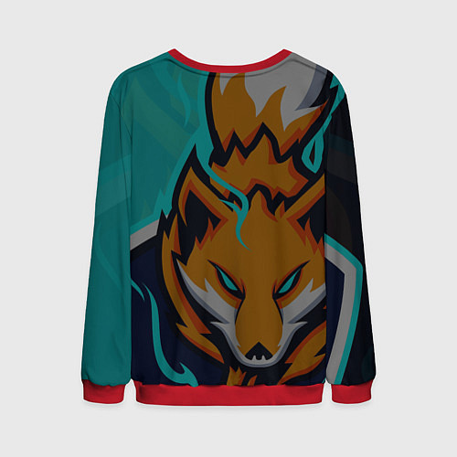 Мужской свитшот Форма Foxfire / 3D-Красный – фото 2