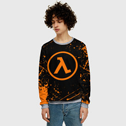 Свитшот мужской HALF-LIFE, цвет: 3D-меланж — фото 2