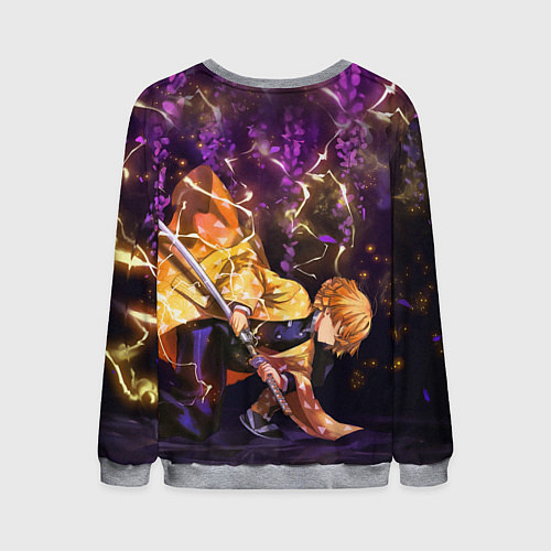 Мужской свитшот KIMETSU NO YAIBA / 3D-Меланж – фото 2