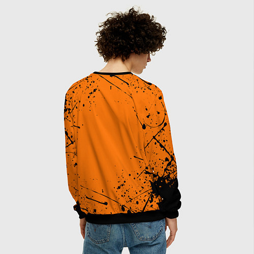 Мужской свитшот HALF-LIFE / 3D-Черный – фото 4