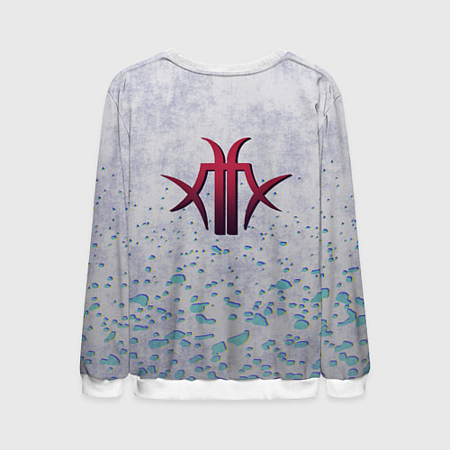 Мужской свитшот The Matrixx / 3D-Белый – фото 2