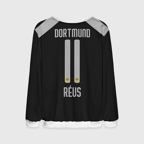 Мужской свитшот Reus away 19-20 / 3D-Белый – фото 2