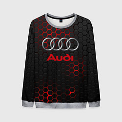 Свитшот мужской AUDI, цвет: 3D-меланж
