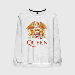 Свитшот мужской Queen, цвет: 3D-белый