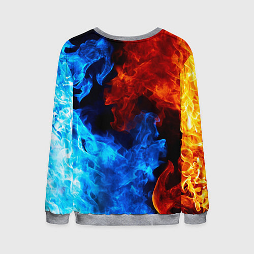 Мужской свитшот HALF-LIFE / 3D-Меланж – фото 2