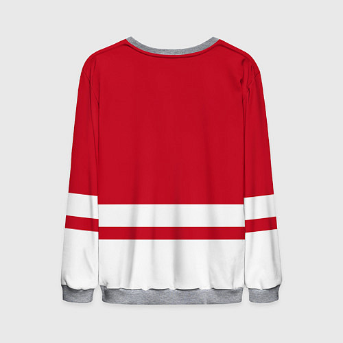 Мужской свитшот Детройт Ред Уингз / 3D-Меланж – фото 2