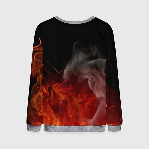 Мужской свитшот Ozzy Osbourne / 3D-Меланж – фото 2