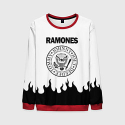 Свитшот мужской RAMONES, цвет: 3D-красный