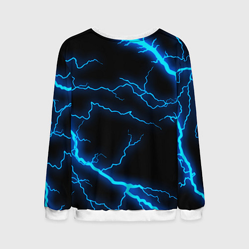 Мужской свитшот SONIC / 3D-Белый – фото 2