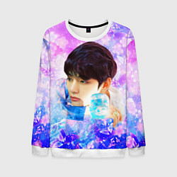 Свитшот мужской БТС 2020 Season Greeting Ви V, цвет: 3D-белый