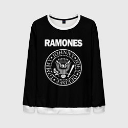 Свитшот мужской RAMONES, цвет: 3D-белый