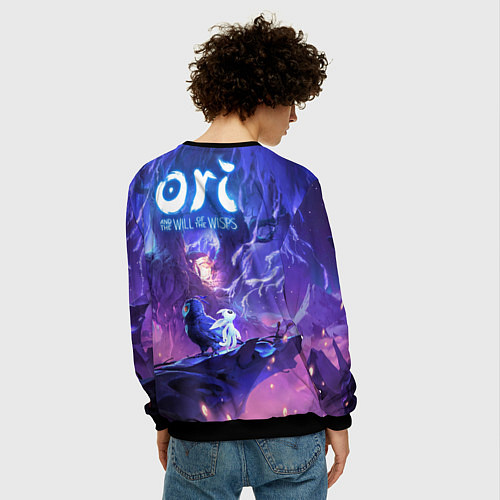 Мужской свитшот Ori and the Will of the Wisps / 3D-Черный – фото 4