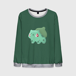 Свитшот мужской Pokemon Bulbasaur, цвет: 3D-меланж