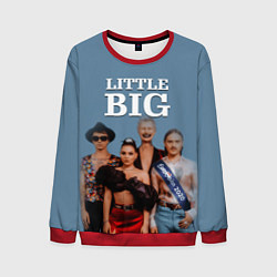 Свитшот мужской Little Big, цвет: 3D-красный