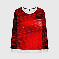 Свитшот мужской Красный свет, цвет: 3D-белый