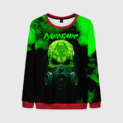 Свитшот мужской Пандемия, цвет: 3D-красный