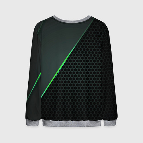 Мужской свитшот Alfa Romeo / 3D-Меланж – фото 2