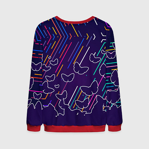 Мужской свитшот BTS / 3D-Красный – фото 2