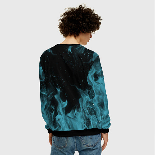 Мужской свитшот Slayer / 3D-Черный – фото 4