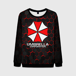 Свитшот мужской UMBRELLA CORP, цвет: 3D-черный