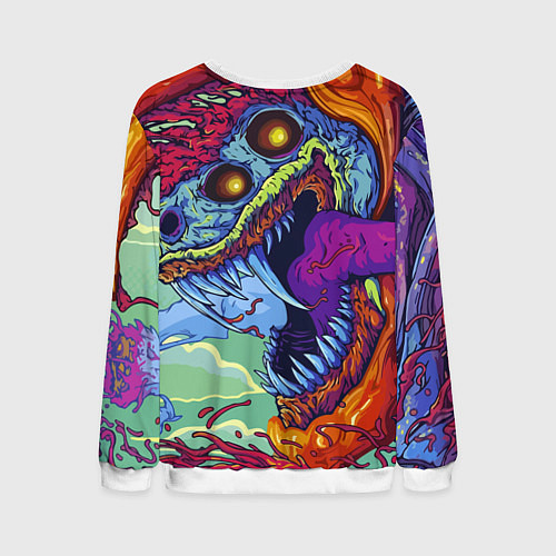 Мужской свитшот HYPERBEAST / 3D-Белый – фото 2