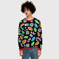 Свитшот мужской STRANGER THINGS, цвет: 3D-красный — фото 2