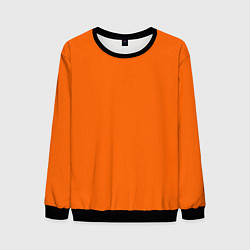 Свитшот мужской Цвет апельсиновая корка, цвет: 3D-черный