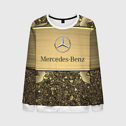 Свитшот мужской MERCEDES GOLD, цвет: 3D-белый