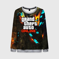 Свитшот мужской GTA:Online, цвет: 3D-меланж