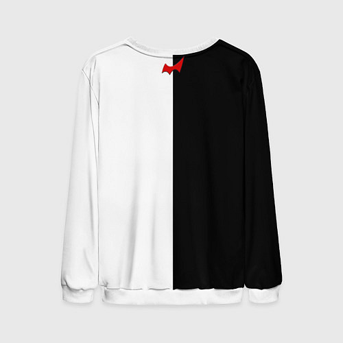 Мужской свитшот Monokuma / 3D-Белый – фото 2