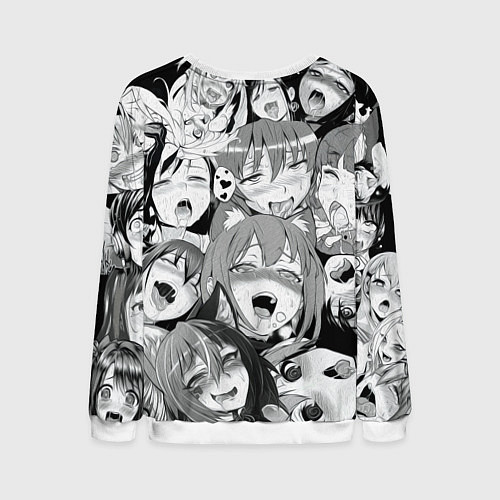 Мужской свитшот АХЕГАО / 3D-Белый – фото 2