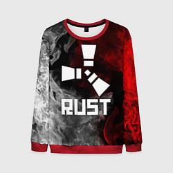 Свитшот мужской RUST, цвет: 3D-красный