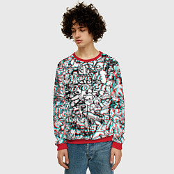 Свитшот мужской Vault Boy красныйсиний, цвет: 3D-красный — фото 2