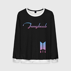 Свитшот мужской BTS Jungkook, цвет: 3D-белый