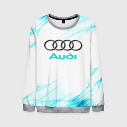 Свитшот мужской Audi, цвет: 3D-меланж